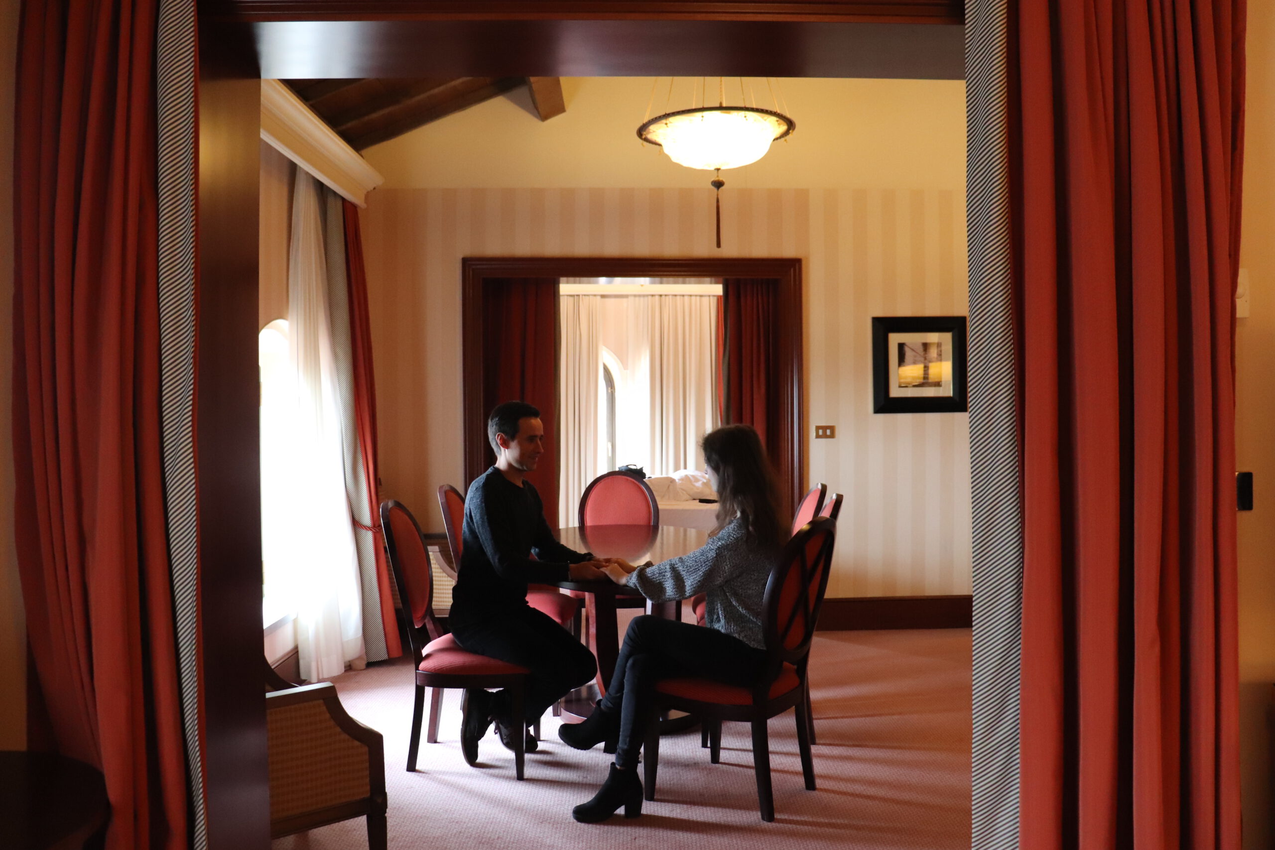 The Family Suite in the Hilton Molino Stucky Venice.